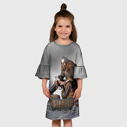Детское платье Valheim Викинг / 3D-принт – фото 3