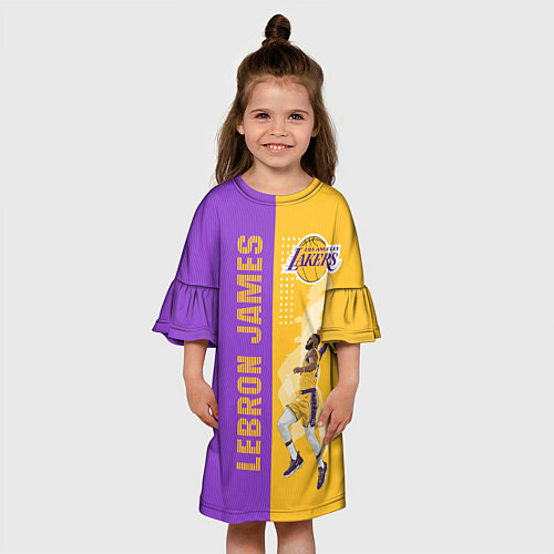 Детское платье Леброн NBA / 3D-принт – фото 3