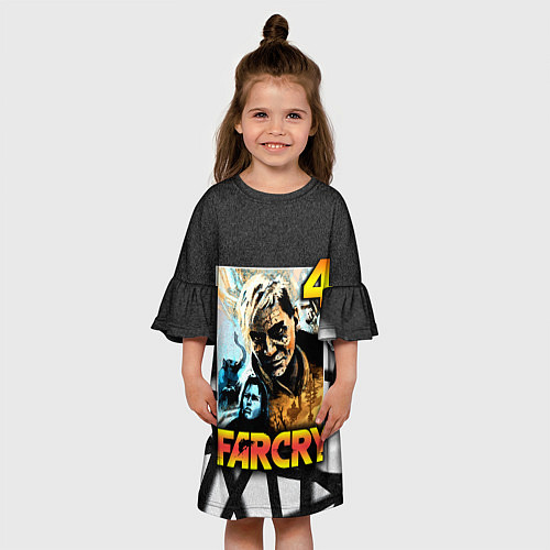 Детское платье FARCRY 4 Пэйган Мин / 3D-принт – фото 3