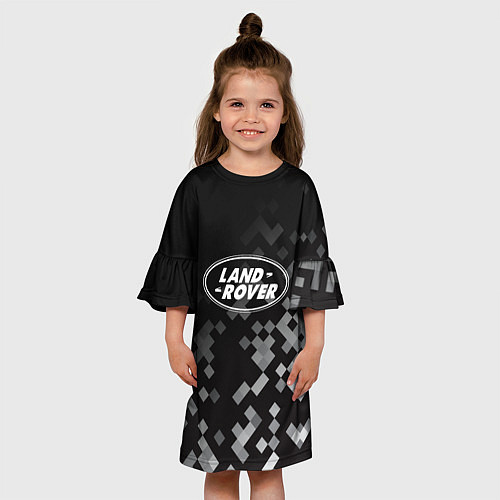 Детское платье LAND ROVER ГОРОДСКОЙ КАМУФЛЯЖ / 3D-принт – фото 3
