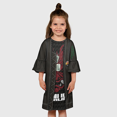 Детское платье Куртка Cyberpunk 2077 / 3D-принт – фото 3