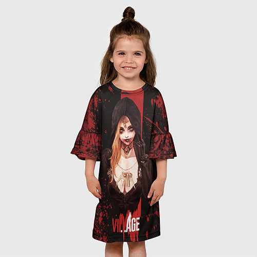Детское платье Resident Evil Village / 3D-принт – фото 3