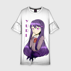 Платье клеш для девочки Doki Doki YURI, цвет: 3D-принт