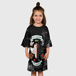 Платье клеш для девочки Sides of Isaac, цвет: 3D-принт — фото 2