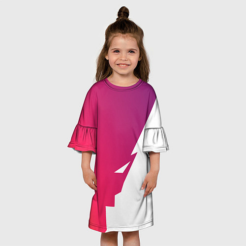 Детское платье Обертка и Задний фон / 3D-принт – фото 3