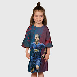 Платье клеш для девочки Генрих Мхиторян, цвет: 3D-принт — фото 2
