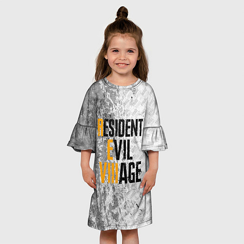 Детское платье RESIDENT EVIL VILLAGE ГРАНЖ / 3D-принт – фото 3