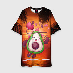 Платье клеш для девочки Dreams, цвет: 3D-принт