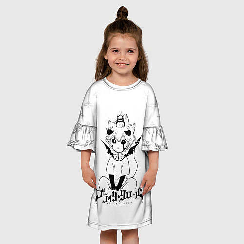 Детское платье Черный демон Аста и Неро / 3D-принт – фото 3
