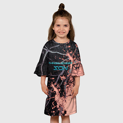 Детское платье MGR - Nanomachines Son / 3D-принт – фото 3