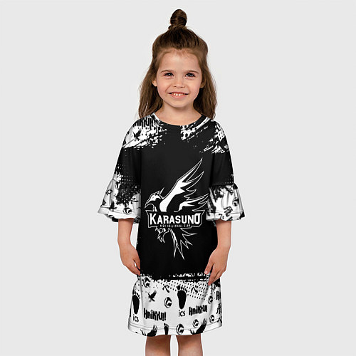 Детское платье Старшая школа Карасуно / 3D-принт – фото 3