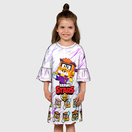 Детское платье Грифф Griff PAINT / 3D-принт – фото 3