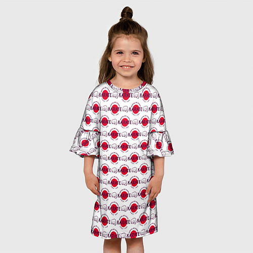 Детское платье KARATE / 3D-принт – фото 3