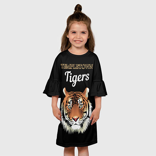 Детское платье Templetown Tigers / 3D-принт – фото 3