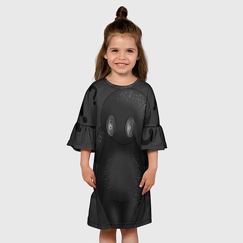 Детское платье Вопрос / 3D-принт – фото 3