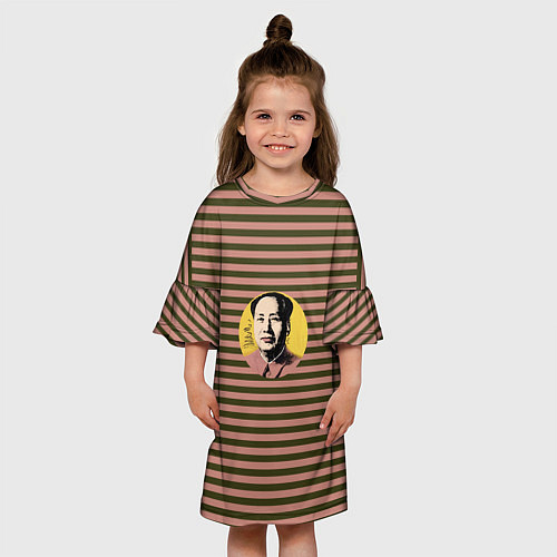 Детское платье Мао Энди Уорхола / 3D-принт – фото 3