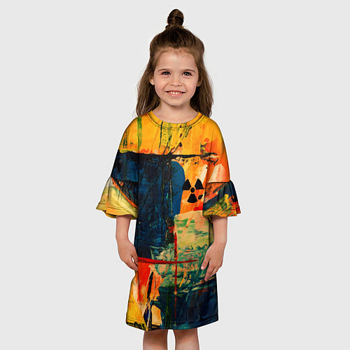 Детское платье Энди Уорхол! Stalker / 3D-принт – фото 3