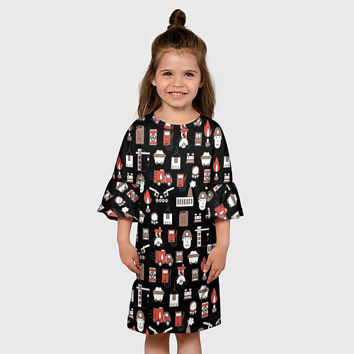 Детское платье Металлург / 3D-принт – фото 3