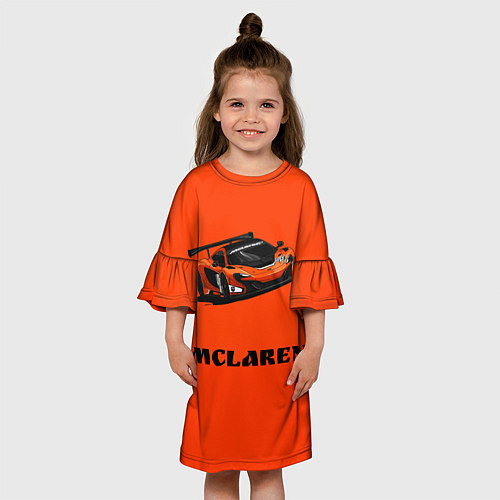Детское платье Mclaren / 3D-принт – фото 3