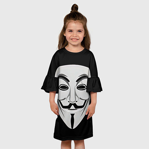 Детское платье Guy Fawkes / 3D-принт – фото 3