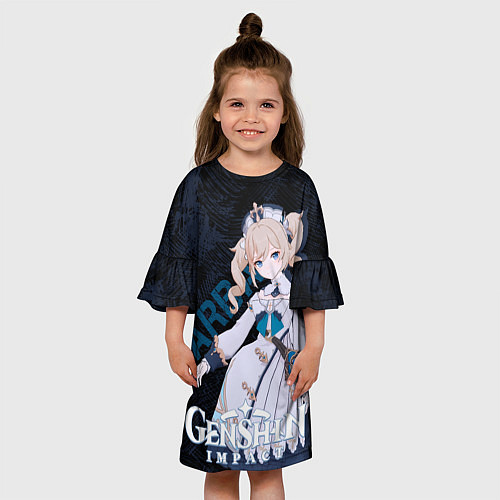 Детское платье Барбара Genshin Impact / 3D-принт – фото 3