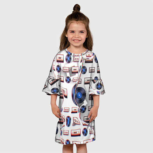 Детское платье Дискотека 80 / 3D-принт – фото 3