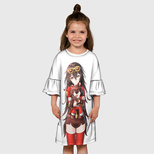 Детское платье Эмбер из Genshin Impact / 3D-принт – фото 3