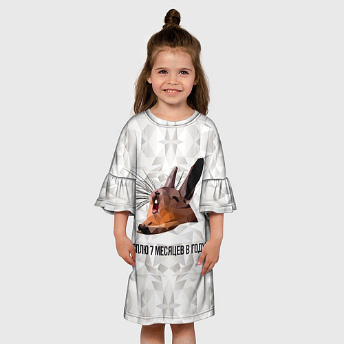 Детское платье Сурок / 3D-принт – фото 3