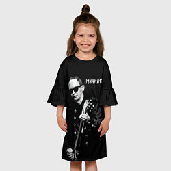 Платье клеш для девочки Пикник Эдмунд Шклярский, цвет: 3D-принт — фото 2