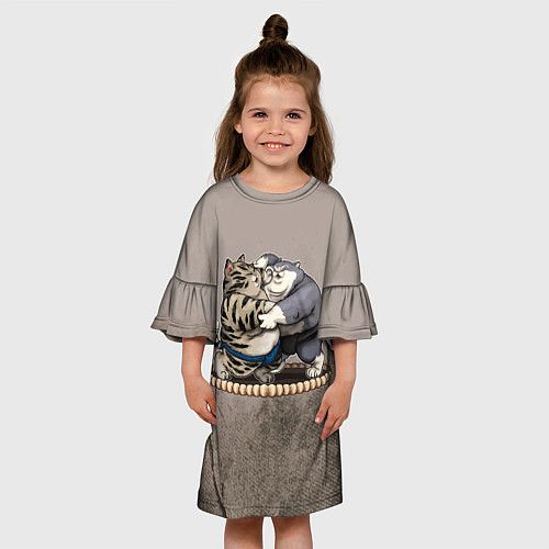 Детское платье Сумоисты / 3D-принт – фото 3