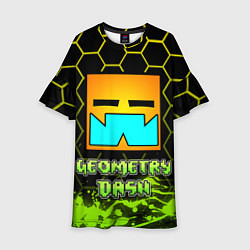 Детское платье Geometry Dash