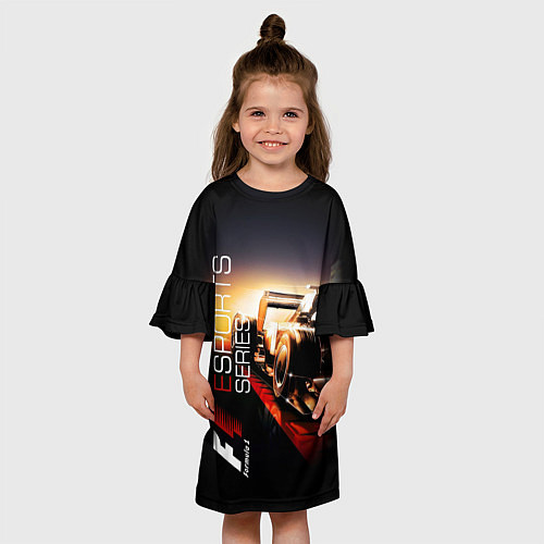 Детское платье FORMULA 1 / 3D-принт – фото 3