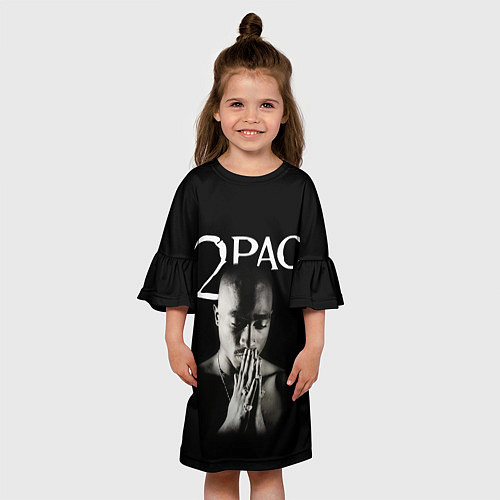 Детское платье TUPAC / 3D-принт – фото 3