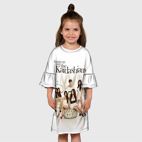 Детское платье Семейство Кардашьян / 3D-принт – фото 3