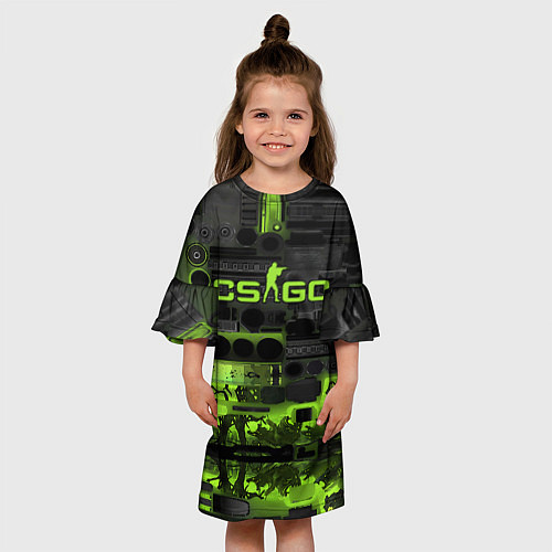 Детское платье VIRUS ВИРУС CS / 3D-принт – фото 3