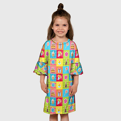 Детское платье День Рождения / 3D-принт – фото 3