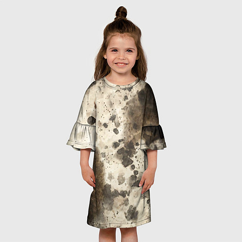 Детское платье Пятьдесят оттенков серого / 3D-принт – фото 3