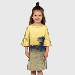 Платье клеш для девочки Its Time - Imagine Dragons, цвет: 3D-принт — фото 2