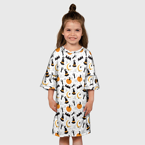 Детское платье Patern Halloween 5 / 3D-принт – фото 3