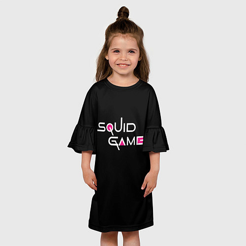 Детское платье Squid Game / 3D-принт – фото 3