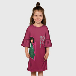 Платье клеш для девочки Игрок Сэ Бёк, цвет: 3D-принт — фото 2