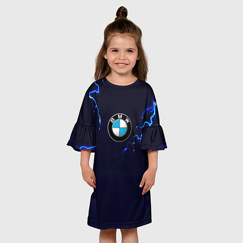 Детское платье BMW разряд молнии / 3D-принт – фото 3