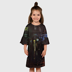 Платье клеш для девочки MARKUL SENSE OF HUMAN, цвет: 3D-принт — фото 2