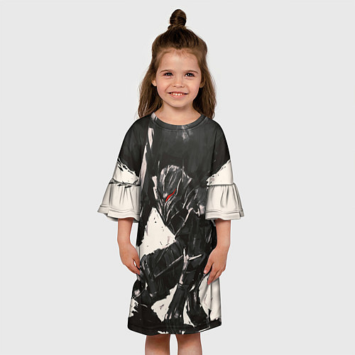 Детское платье BERSERK ILLUSTRATION БЕРСЕРК / 3D-принт – фото 3