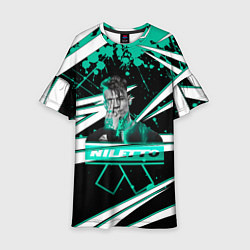 Платье клеш для девочки Niletto: Данила Прытков, цвет: 3D-принт