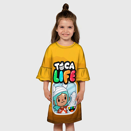 Детское платье Рита Тока Бока / 3D-принт – фото 3