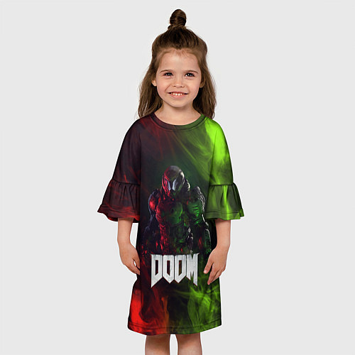 Детское платье Doomguy Doom / 3D-принт – фото 3