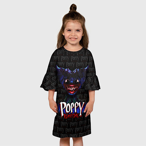 Детское платье Злой Хагги Вагги / 3D-принт – фото 3