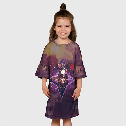 Детское платье Мона Мегистус в примогеме / 3D-принт – фото 3