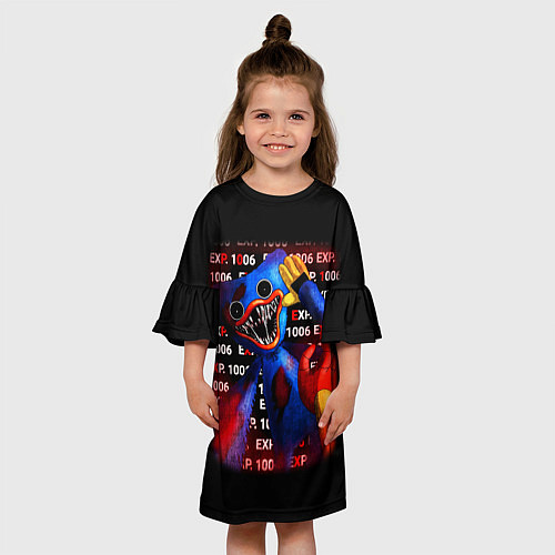 Детское платье Poppy Playtime: Numbers / 3D-принт – фото 3